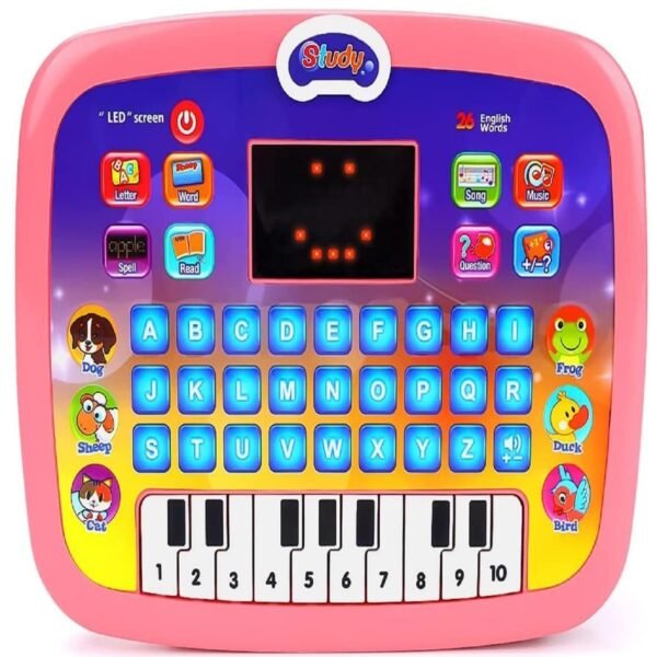 KTRS Enterprise 2 Year Old Girls Boys Learning Toys, Tablet Toy , Educational Learning Toys with Light and Music Gift for ABC Learning Toys for Kids Ages 1-3
