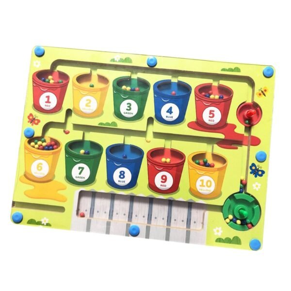 Lyla Montessori Toys Preschool for 3 4 5 6 7 Years Old Girls Boys Color Bead Maze - Image 4