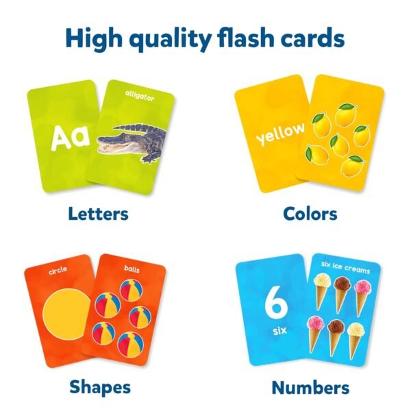 Skillmatics Thick Science Flash Cards for Toddlers - First 100 Animals, Montessori Toys, Preschool Learning Activities, Learning Aids, Gifts for Kids Ages 1, 2, 3, 4 Years - Image 3