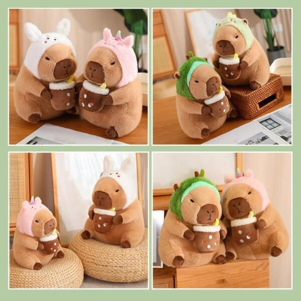 bnf® Capybara Stuffed Animal Plush Accompany Sleep Toy for Adults Kids Boys Girls Unicorn 40cm - Image 4