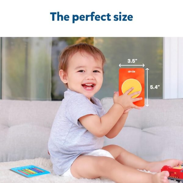 Skillmatics Thick Science Flash Cards for Toddlers - First 100 Animals, Montessori Toys, Preschool Learning Activities, Learning Aids, Gifts for Kids Ages 1, 2, 3, 4 Years - Image 2