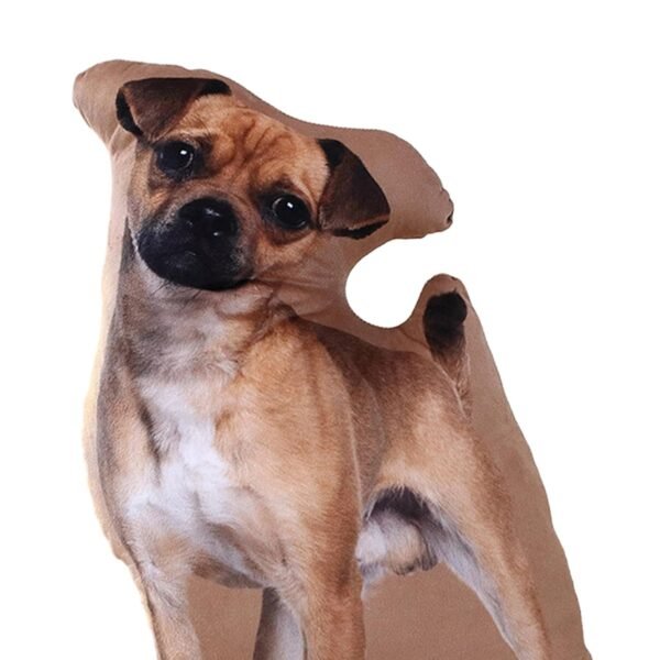 bnf® Simulation Plush Pillow Funny Kids Accompany Toys for Office Kids Room Couch Native Dog - Image 3