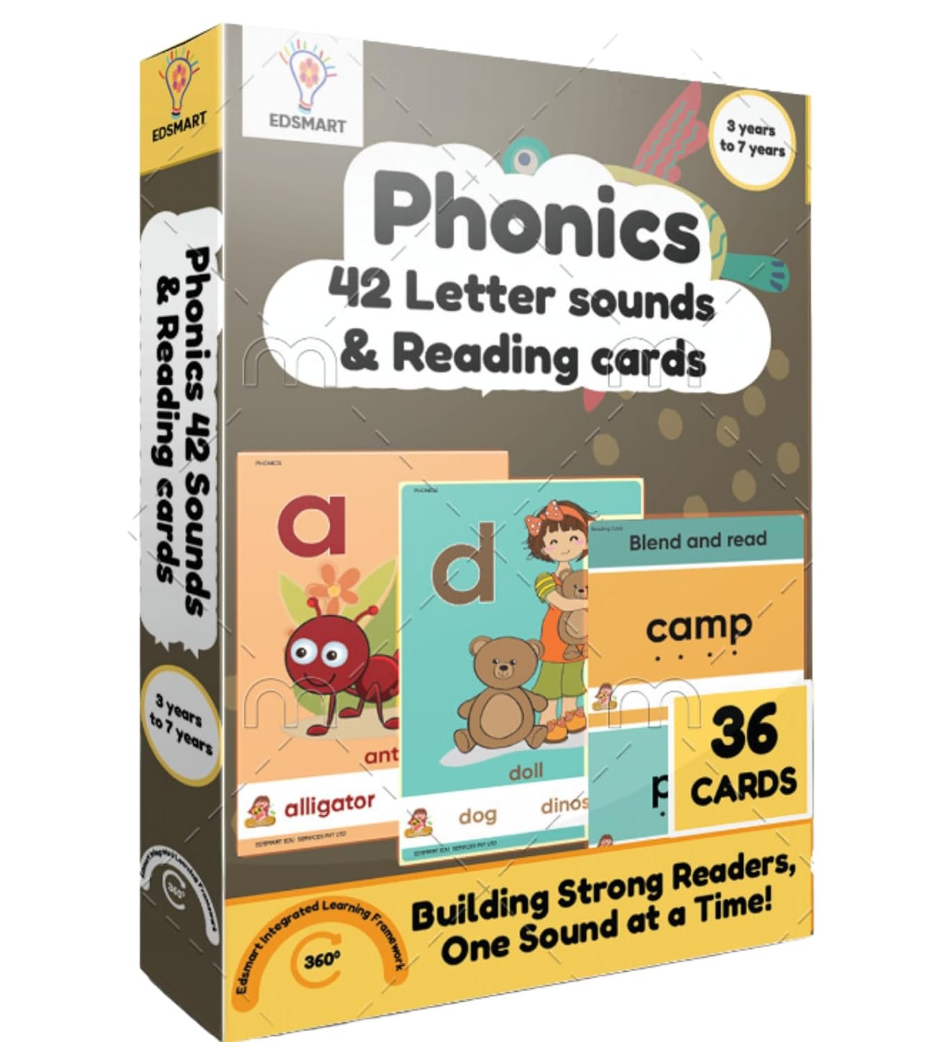 Edsmart Thick Flash Cards for Toddlers & Preschool Learning for Kids 1, 2, 3, 4 Years | Montessori Toys & Games (Colors, Shapes, Body Parts and Emotions) - Image 6