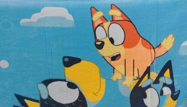 SAI-Enterprises 100% Pure Cotton Cartoon Cartoon Printed Bath Towel for Kids/Infants/Boys/Girls (60x120 cm) Design 5 - Image 2