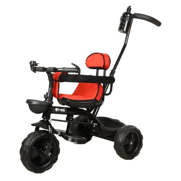 Stylish Small Kids Tricycles | Trike Cycle for Baby with Storage Basket for Kids, Boys, Girls | Age Group 1 to 3 Years (Yellow) (ST-04) - Image 2