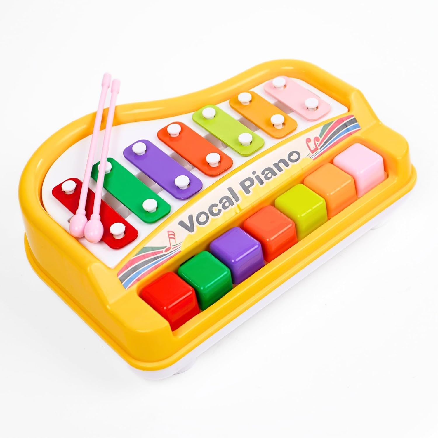 Musical Instrument Child Toys 2-5 Years Xylophone Toys for 5 + Year Old Musical Toys for 2 Year Old Children- Yellow
