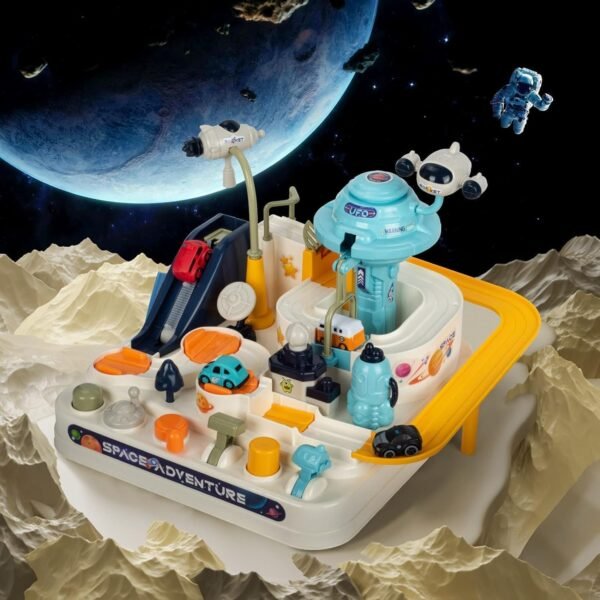 Exegi Enterprise Kids Race Track Toys for Boy Car Adventure Toy for 3 Year Old Boys, Space Magnet Toy Thinking Fine Motor Skills Toys for 3 Year Old Toys 3 4 5 6 7 Years Old Boys Girls PACKOF 2 - Image 6
