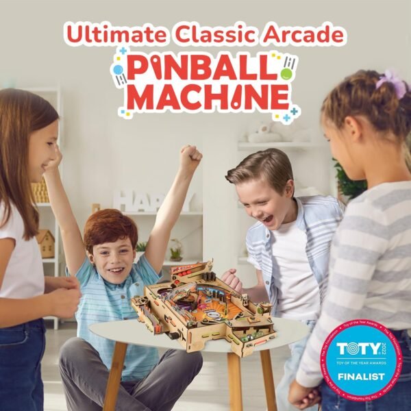 Smartivity Pinball Machine STEM DIY Fun Toy, Educational & Construction based Activity Game Kit for Kids 8 to 14, Best Gift for Boys & Girls, Learn Science Engineering Project - Image 5