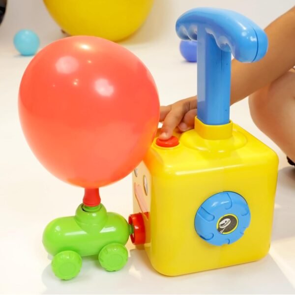 Balloon Racer Activity Toy for 1-5 Years Old, Baby and Child Activities, Multicolor - Image 2