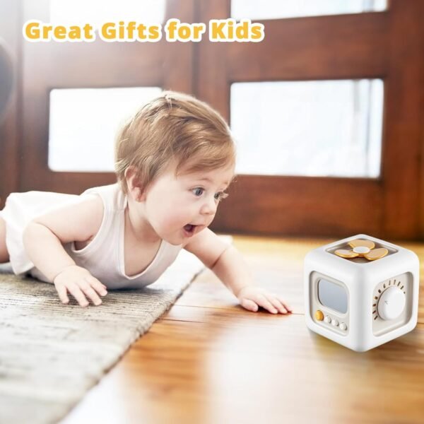 Busy Cube Toys for 1 Year Old Boy, Montessori Toys for 1+ Year Old, Travel Sensory Toys for Toddlers 1-3, Learning Fine Motor Skills| 1st Birthday Gifts Stocking Stuffers Boy 12 Months + - Image 2