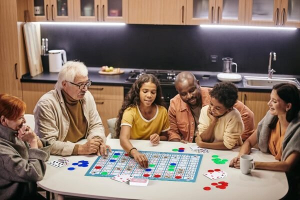 Chanak Make A Sequent Board Game, Strategy & Logic Challenging Game with Foldable Board, Plastic Chips & Cards, for Kids Above 7 Years (BIS Approved). - Image 2