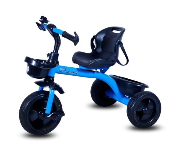 Tricycle for Kids Green Colour with Basket Baby Tricycle for Baby boy or Baby Girl Kids trikes or Toddler Tricycle for 1-4 Years Kids (Blue)