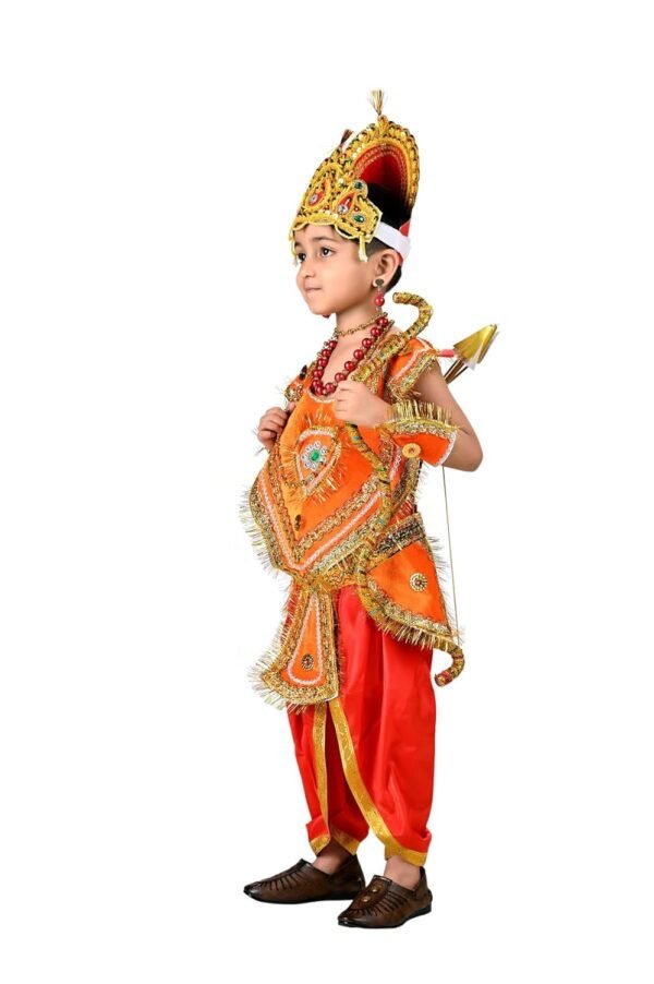 BookMyCostume Laxman Prince Ram\'s Brother Ramlila Mythology Kids & Adults Fancy Dress Costume 3-4 years - Image 4