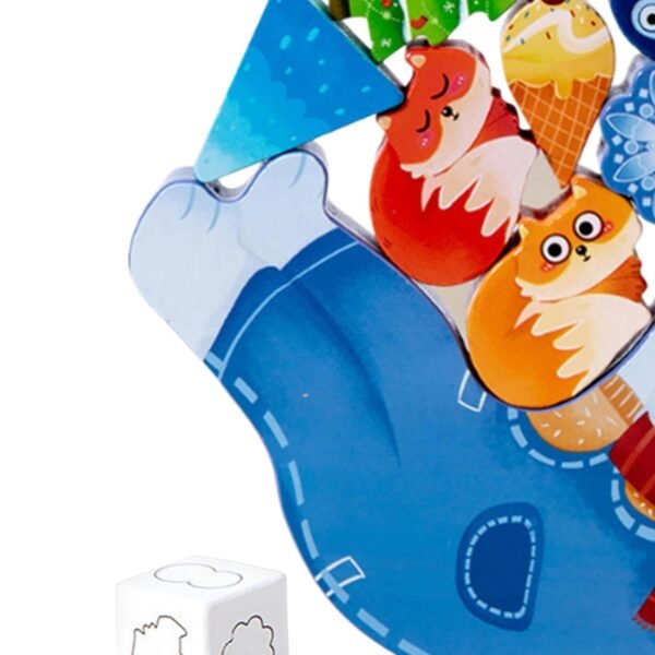 bnf® Montessori Educational Stacking Toys for Boys Girls 1 2 3 4 5 Year Old Gifts Bear - Image 3