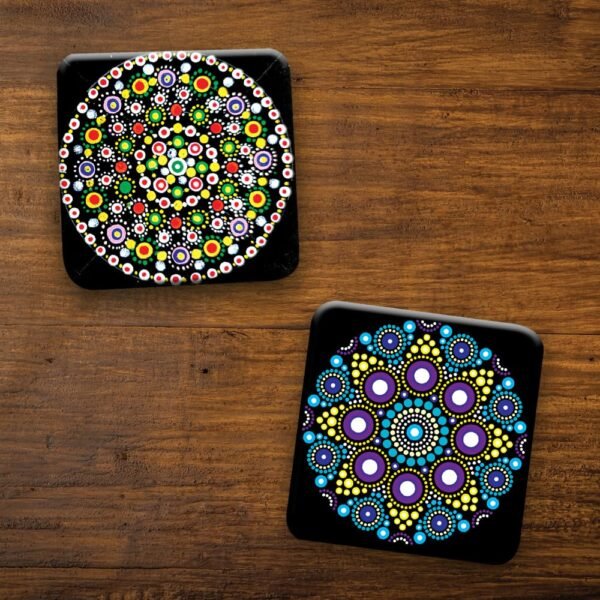TOYKRAFTT Art N Craft Dot Mandala Painting Kit for Kids, Mandala Art Kit, Dot Painting Kit, Toys for Girls Boys 7 to 12 Years, Gifts for Birthday Dot Mandala Table Coaster - Image 4