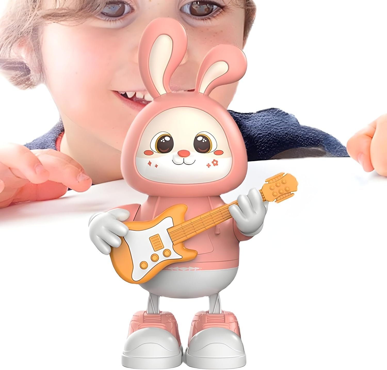 Dancing Music Guitar Rabbit Toy, Babies Toys 1-3 Year Old Toddler Toys, Toddler Education Toys, Musical Intelligence Development Toys for Kids Boys Girls - Image 5