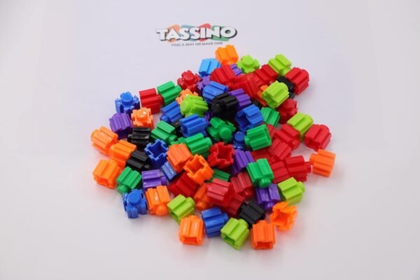 Tassino Blocks for Kids DIY Building Blocks Toy Set for 3-8 Years Old,Diamond 180+ Pieces Easy to Assemble Creative Learning Educational Puzzle Block Game,Plastic,Multicolor(Owl Shape Packing) - Image 5
