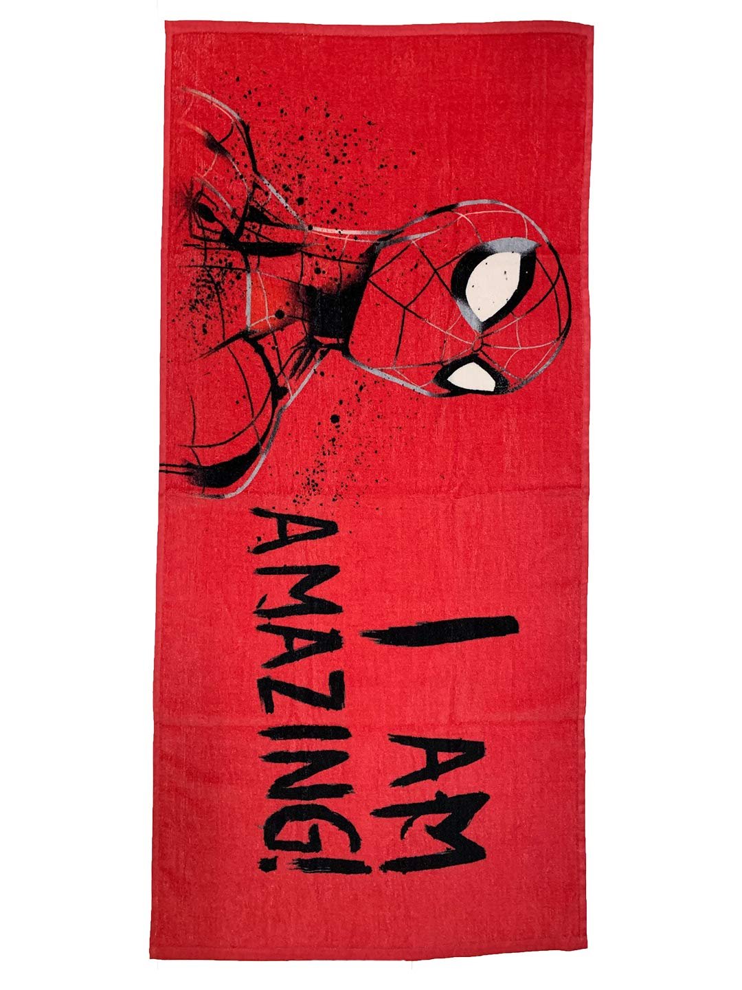 Athom Living Marvel I Am Amazing Spiderman & Avengers Kids Bath Towel 60x120 cm Pack of 2 - Image 4