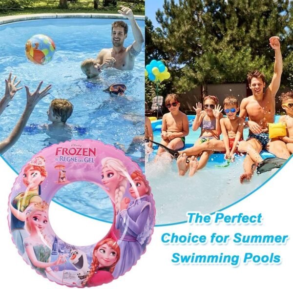 Unicorn Swim Ring Rainbow Horse Pool Swim Ring Naruto Pool Inflatable Water Ring Toys for Kids and Adults - (80 CM, Queen) - Image 3
