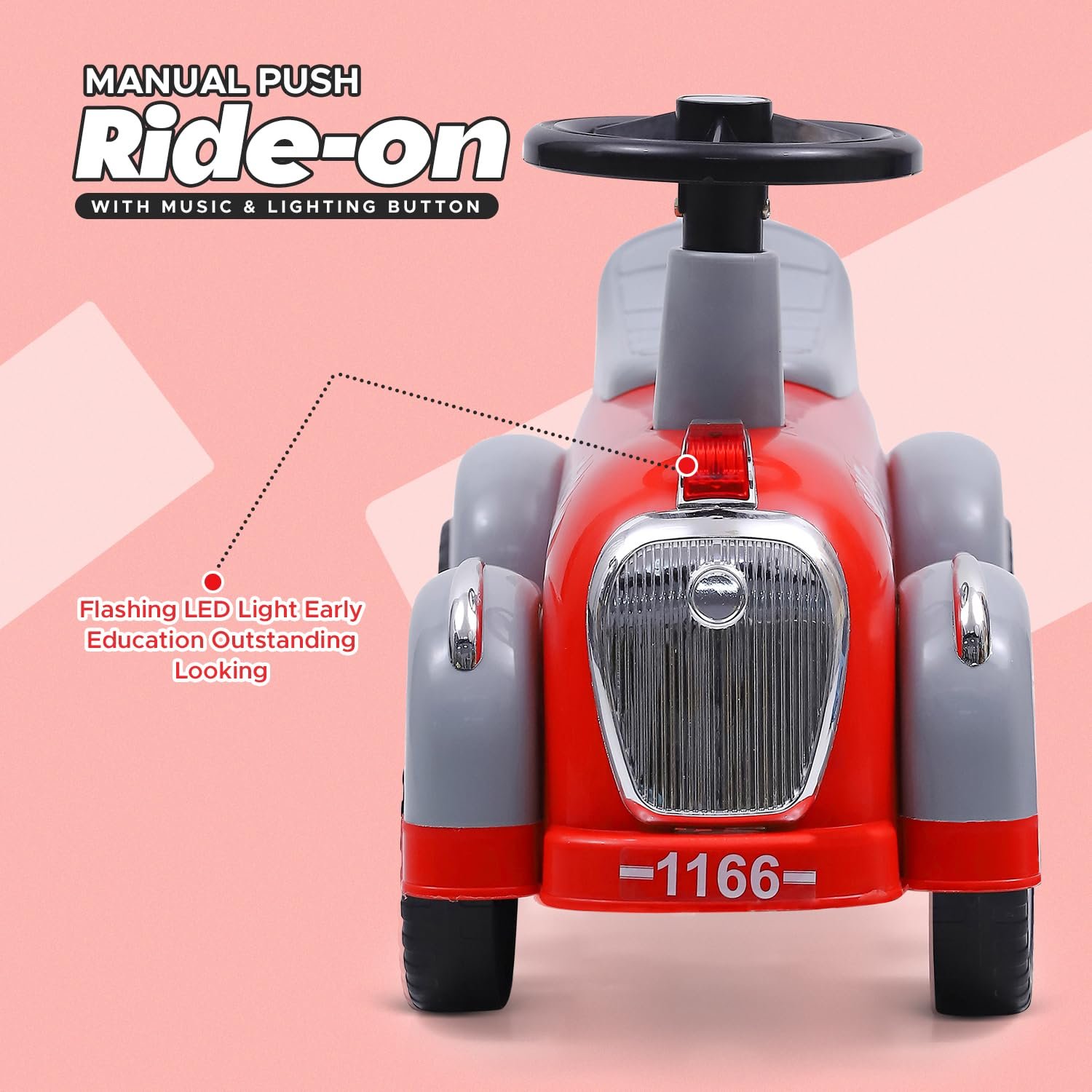 NHR car for Kids, Toys car, Ride on Cars, Scooter, Cycle, Rider for Kids 1-2 Years Old Baby boy and Girl Birthday Gift - Image 5