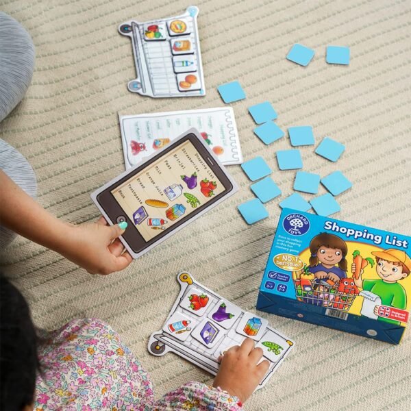 Orchard Toys Shopping List Educational Matching & Memory Board Game Party Gift|Travel & Family Fun Time For Kids 3 To 7 Years|Pack of 1 - Image 2