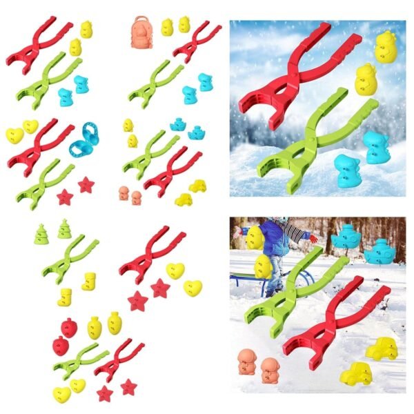 MERISHOPP® Snowball Maker Clip Winter Creative for Children Games Snow Ball Fights Dinosaur|Toys & Hobbies | Games | Other Games|As You Choose: - Image 6