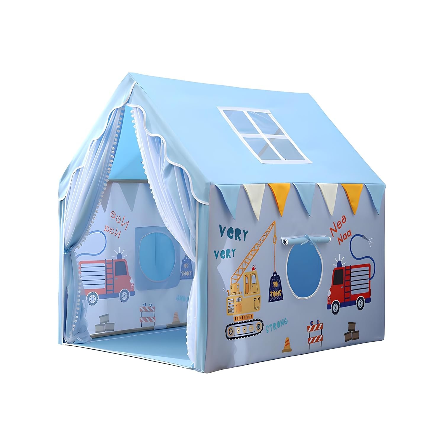 Colorfull and Extremely Light Weight Indoor and Outdoor Kids Play Tent House for 3-8 Years Old Kids Girls and Boys (CRN-052) - Image 4