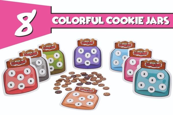 Count My Cookies – Educational Mind & Brain Game for Kids 2-8 Years, Counting Memory Puzzle, Wooden Toy for Early Math Skills - Image 5