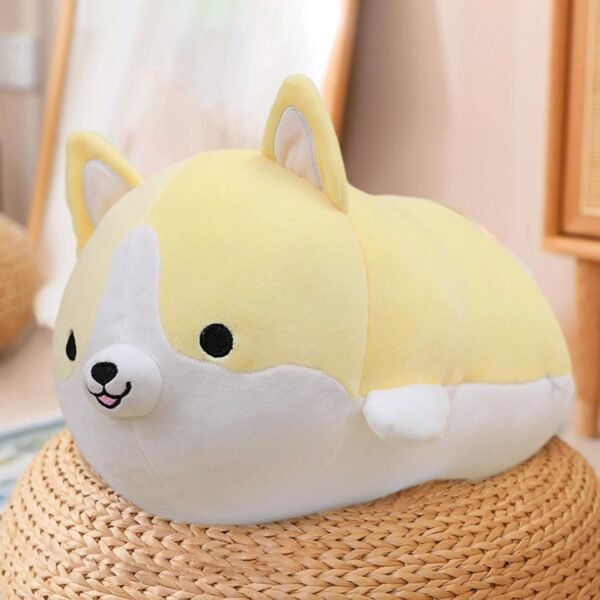 bnf® Stuffed Corgi Dog Plush Toy Valentine\'s Day Gifts for Kids Boys Girls Adults Yellow - Image 2