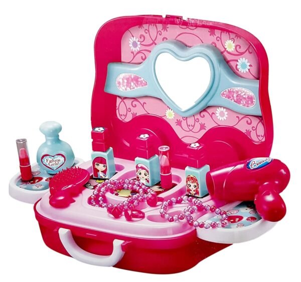 Supermarket Big Red Cash Register Toy for Kids with Checkout Scanner, Fruit Card Reader, Credit Card Machine, Play Money and Food Shopping Play Set (red Cash Register 33 pcs)