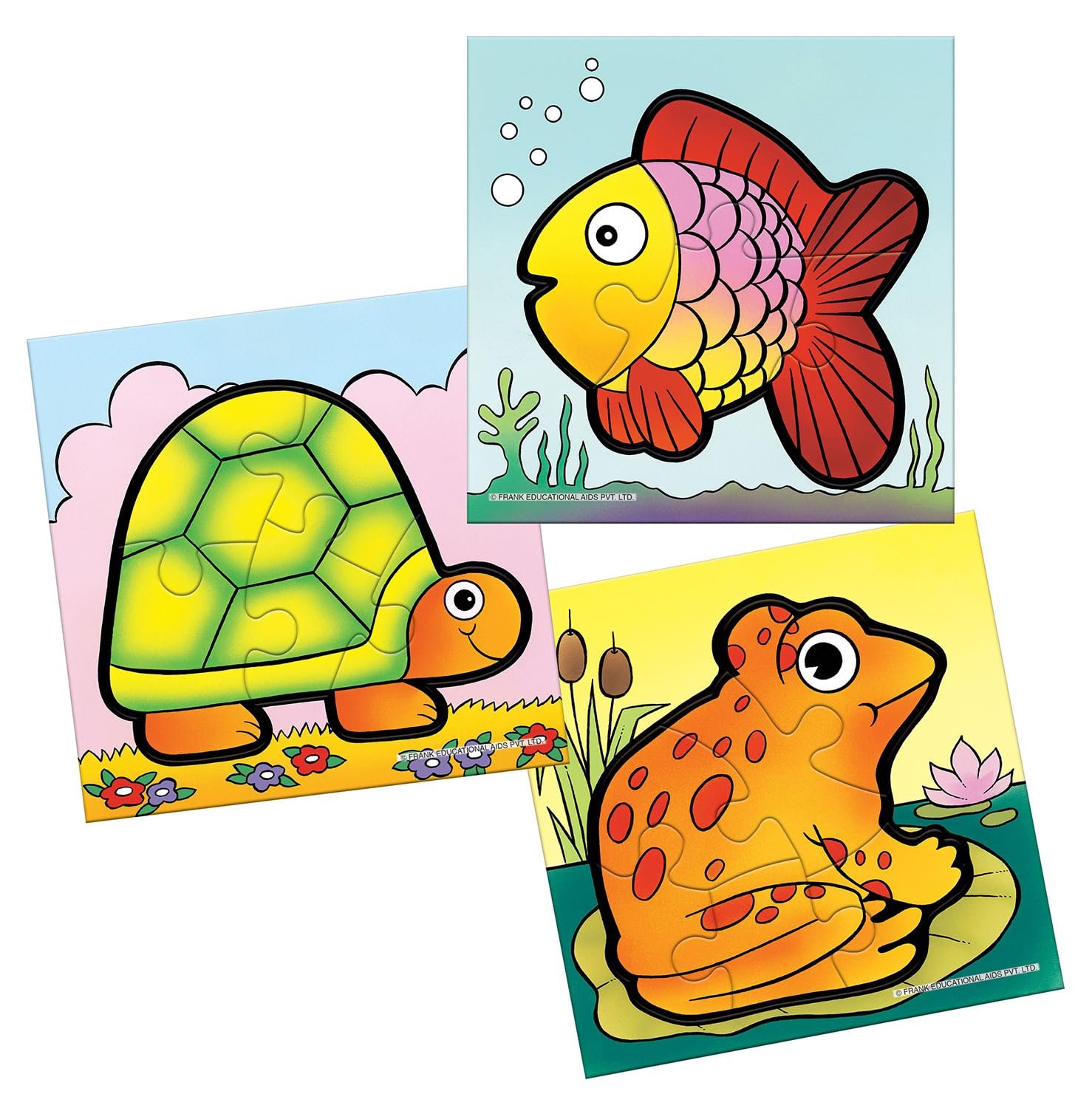 Frank in Water Jigsaw Puzzle for Kids 3 Years & Above – Fun & Challenging Brain Booster Game – Educational Puzzle Enhancing Focus and Memory Skills – 10203 - Image 4