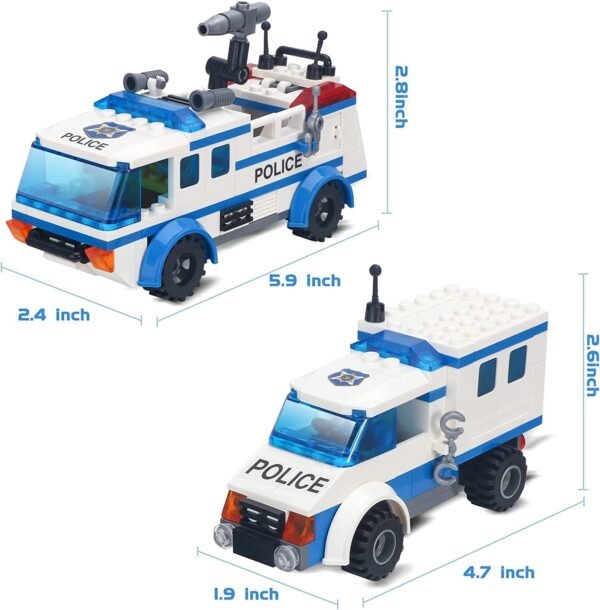 Educational City Series Police Capturer Leearning Building Blocks Brick Toys for Kids (368+)