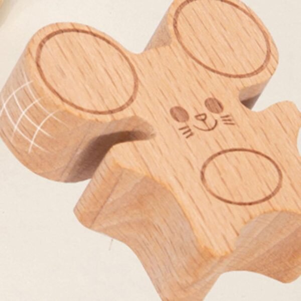 bnf® Montessori Wooden Toys Interactive Stacking Wodoen Toys for Girls Boys Gifts - Image 3