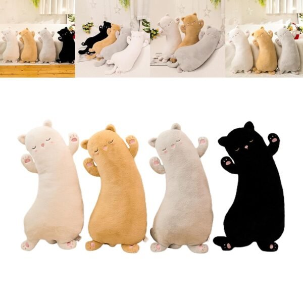 bnf® cat Plush Pillow Sofa Cushion Birthday for Kids Children White Baby | Toys for Baby | Plush Baby Toys - Image 5