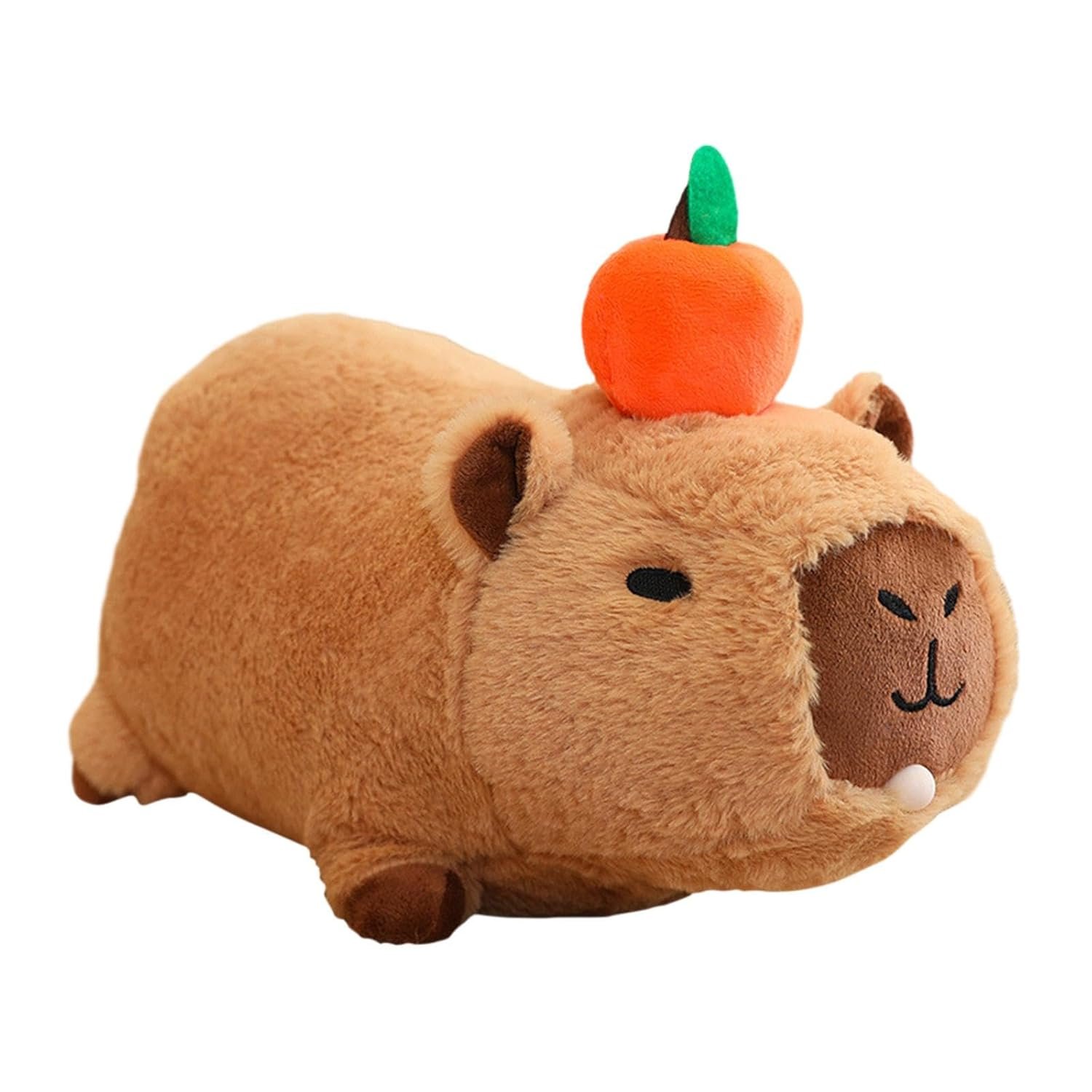Capybara Stuffed Toy with Sound and Blow Bubbles Capybara Plush Toy for Kids 30cm - Image 3