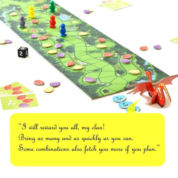 Dragonville Board Game | Ages 6+ Years | Kids and Families | Quick Strategy for 2 to 5 Players - Image 6