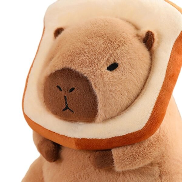 bnf® Capybara Stuffed Animal Plush Accompany Sleep Toy for Adults Kids Boys Girls Bread 40cm - Image 3