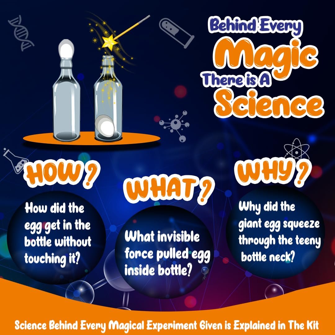 Magicians Chem Lab Educational Science Magic Experiment Kit Games Toys for Kids Boy Girl Age 8 9 10 12 Year Scientific Magic Tricks Kit Project Toy Birthday Gifts for Boys Girls Science Kit - Image 2