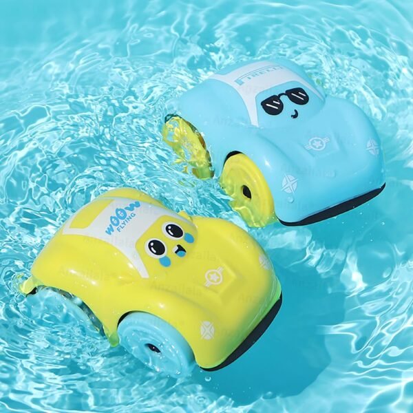 Bath Toys Water Toys for Kids Bath Swimming Car Baby Bath Toys Wind Up Water Floating Toys Bathtub Water Toys for Toddlers(1 pc ,Random Color)