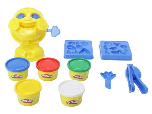 Play-Doh Building Block Play Faces Activity Toy for Kids 3 Years and Up with 5 Non-Toxic Colors,Multicolor - Image 2