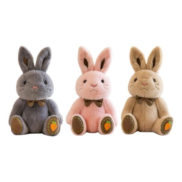 bnf® Rabbit Plush Toy Pillow Doll Stuffed Animals Pillow for Children Dark Gray Baby | Toys for Baby | Plush Baby Toys