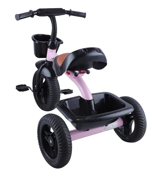 Mac-Lite Trike|Tricycle for Kids|Boys|Girls for|Cycle for Kids 1-4 Years TZ-562 (Pink) - Image 5