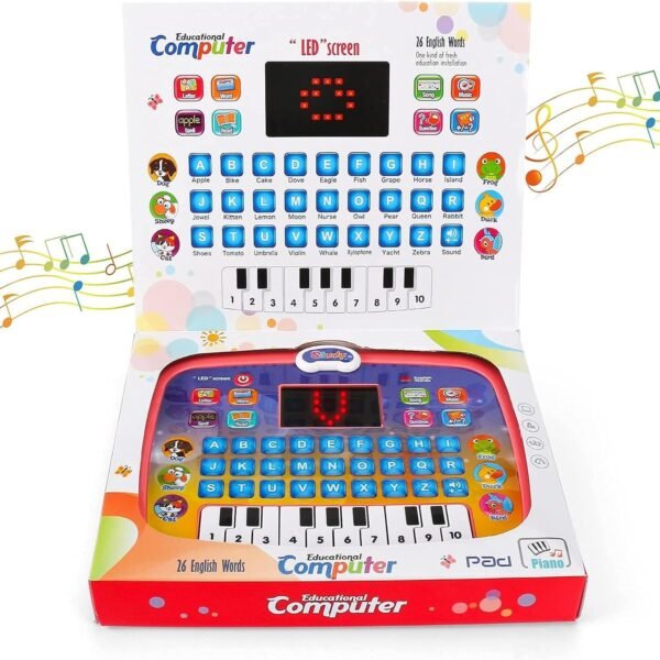 KTRS Enterprise 2 Year Old Girls Boys Learning Toys, Tablet Toy , Educational Learning Toys with Light and Music Gift for ABC Learning Toys for Kids Ages 1-3 - Image 2