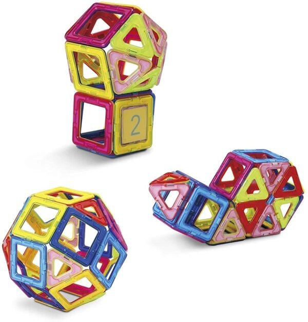 Building Blocks Toy Game Set for 3-8 Years Old Kids Boys & Girls,Multi Color,52 Piece - Image 5