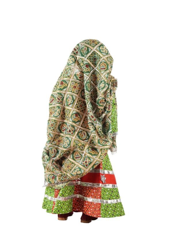BookMyCostume Rajasthani Indian State Fancy Dress Costume for Girls and Females - Image 2