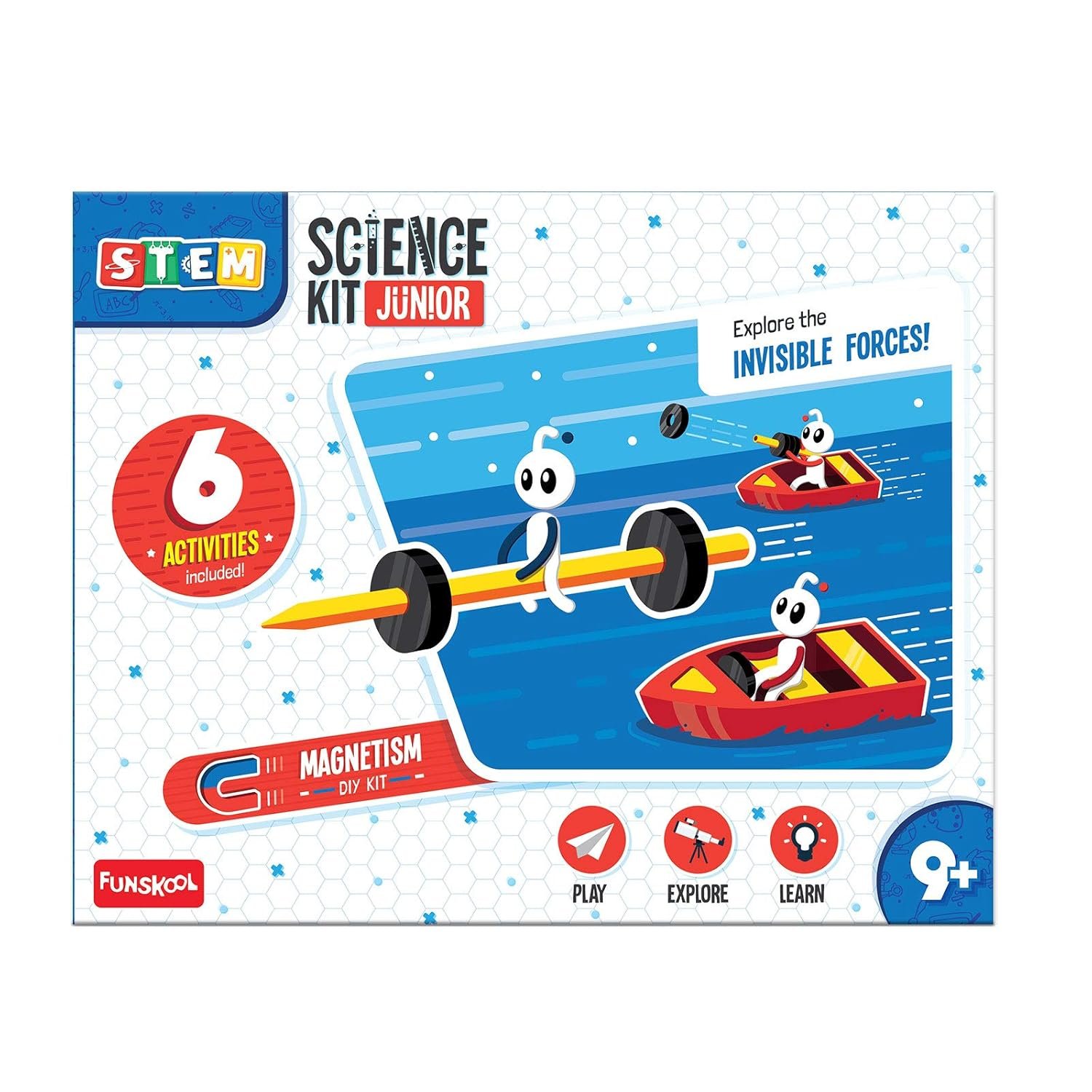 Funskool-Stem Funskool-Science Kit Junior,Educational,DIY Activity,Stem,for 9 Year Old Kids and Above,Toy - Image 2