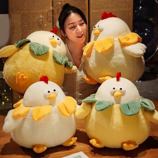 bnf® Cute Chick Hug Pillow Decoration Breathable for Dormitory Girls Boys Yellow 33cm Baby | Toys for Baby | Plush Baby Toys - Image 4
