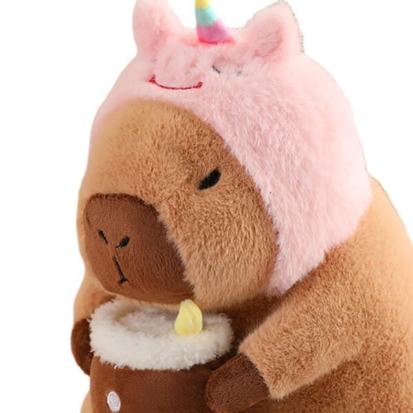 bnf® Capybara Stuffed Animal Plush Accompany Sleep Toy for Adults Kids Boys Girls Unicorn 40cm - Image 3