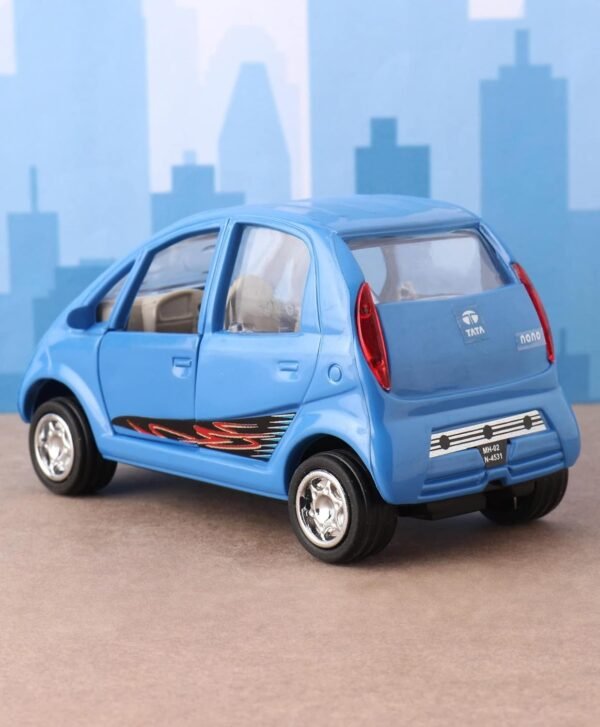 Shinsei Nano Car Maintenance Free Pullback Spring Action Race Toy Gift for Boys 5+ Years. Strong Abs Plastic, No Sharp Edges, Bis Certified. Pack of 1, Color Blue - Kids - Image 6