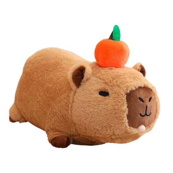 Capybara Stuffed Toy with Sound and Blow Bubbles Capybara Plush Toy for Kids 30cm